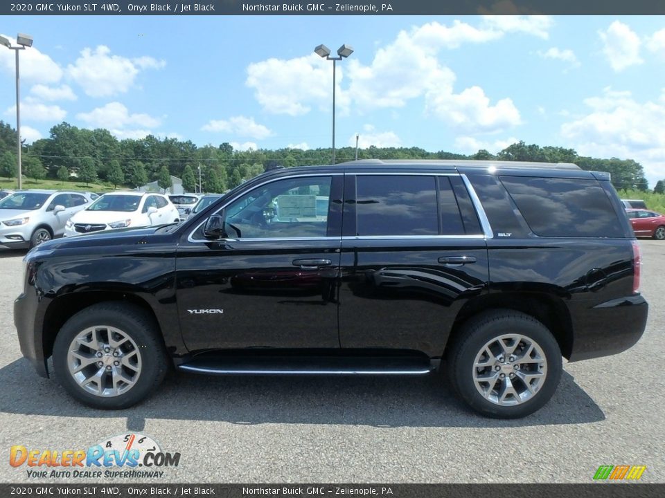 2020 GMC Yukon SLT 4WD Onyx Black / Jet Black Photo #10