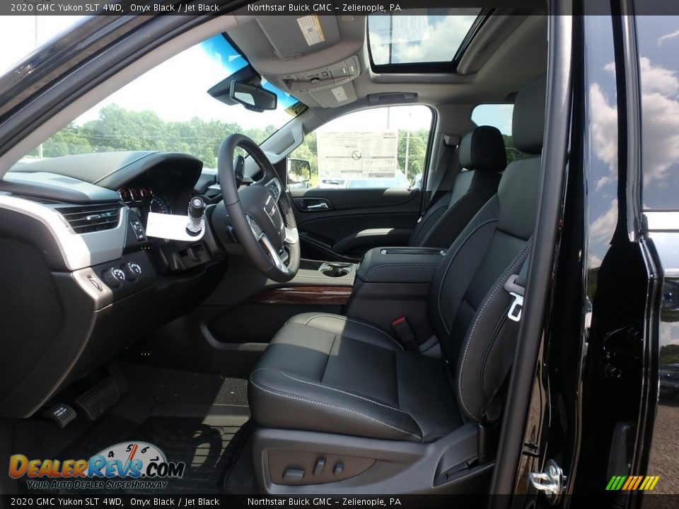 2020 GMC Yukon SLT 4WD Onyx Black / Jet Black Photo #12