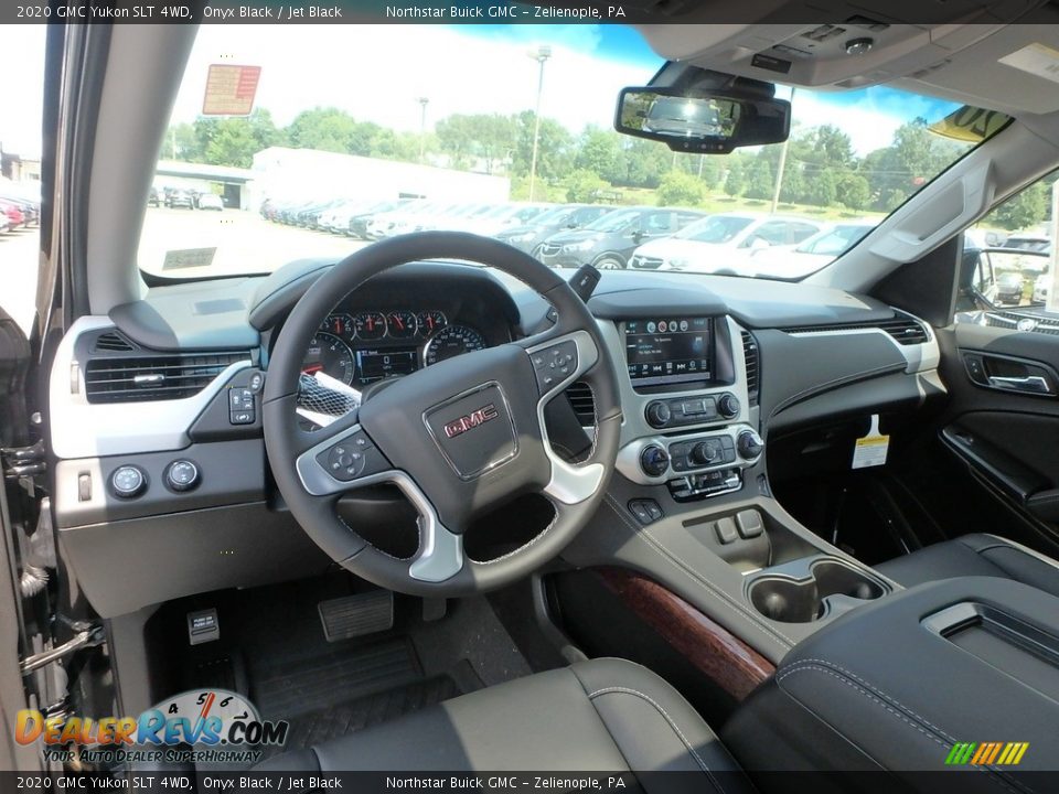 2020 GMC Yukon SLT 4WD Onyx Black / Jet Black Photo #14