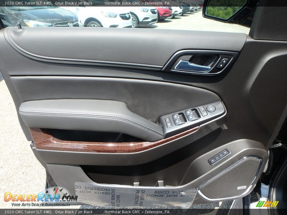 2020 GMC Yukon SLT 4WD Onyx Black / Jet Black Photo #15