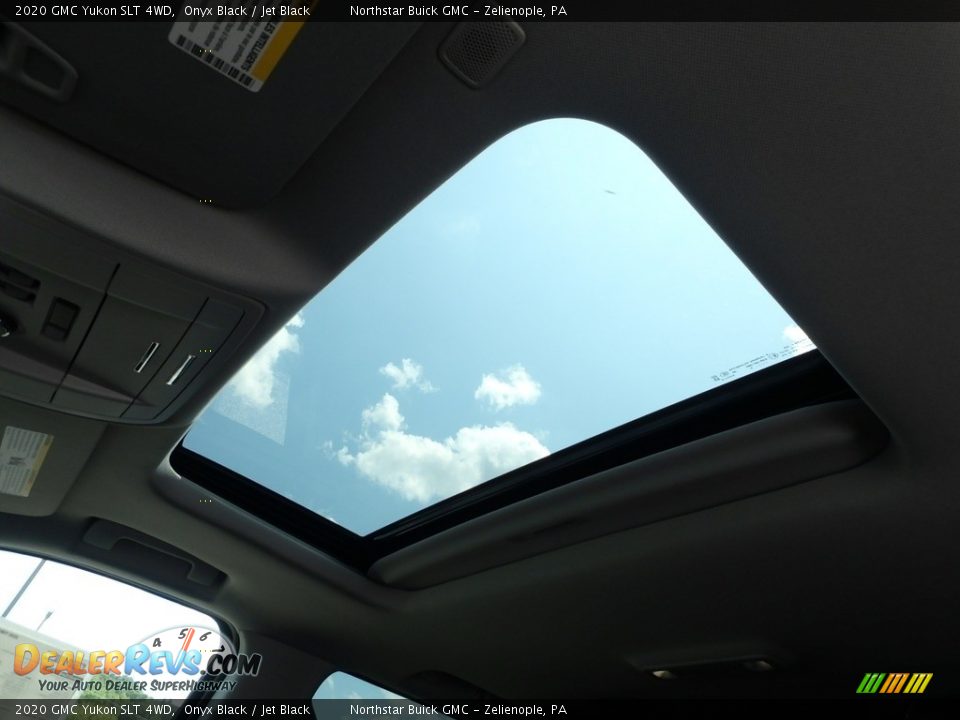 2020 GMC Yukon SLT 4WD Onyx Black / Jet Black Photo #16