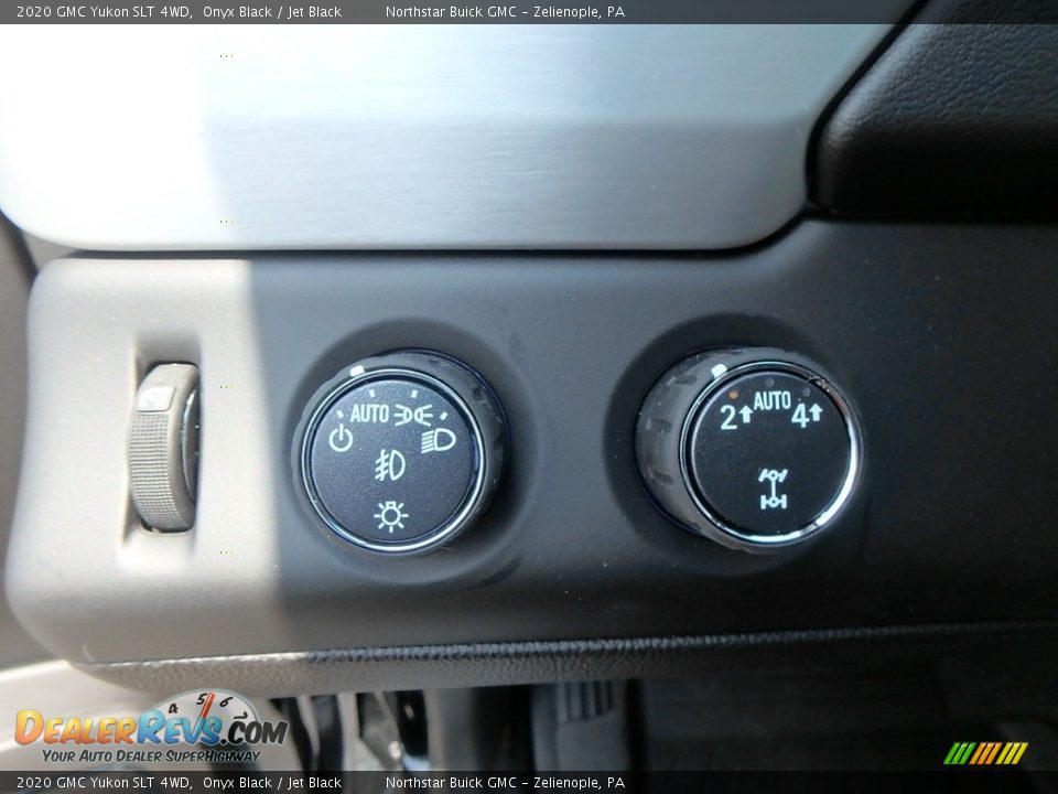2020 GMC Yukon SLT 4WD Onyx Black / Jet Black Photo #17