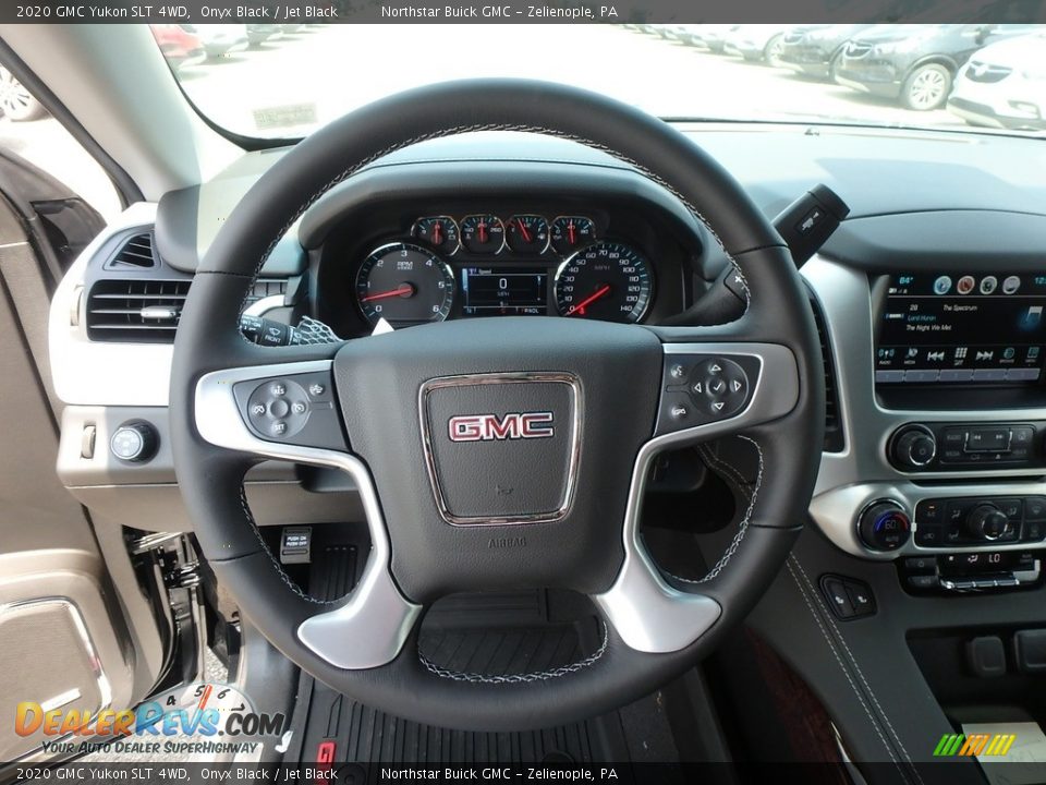2020 GMC Yukon SLT 4WD Onyx Black / Jet Black Photo #18