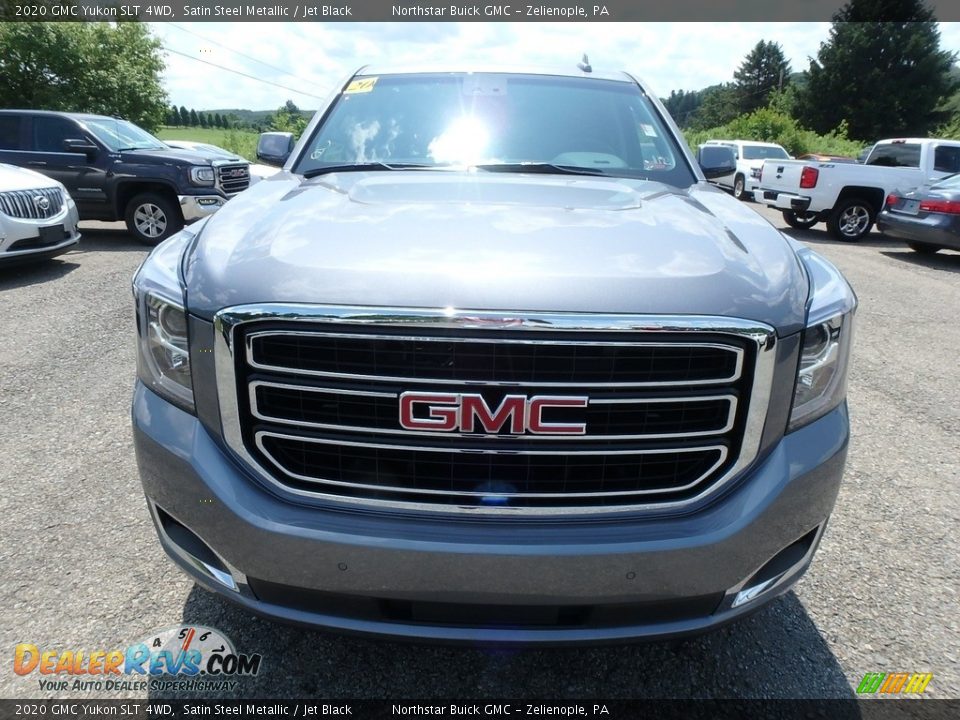 2020 GMC Yukon SLT 4WD Satin Steel Metallic / Jet Black Photo #2