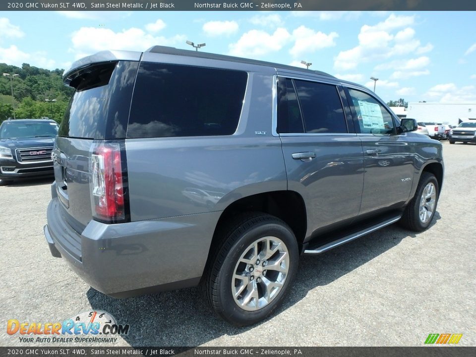 2020 GMC Yukon SLT 4WD Satin Steel Metallic / Jet Black Photo #5
