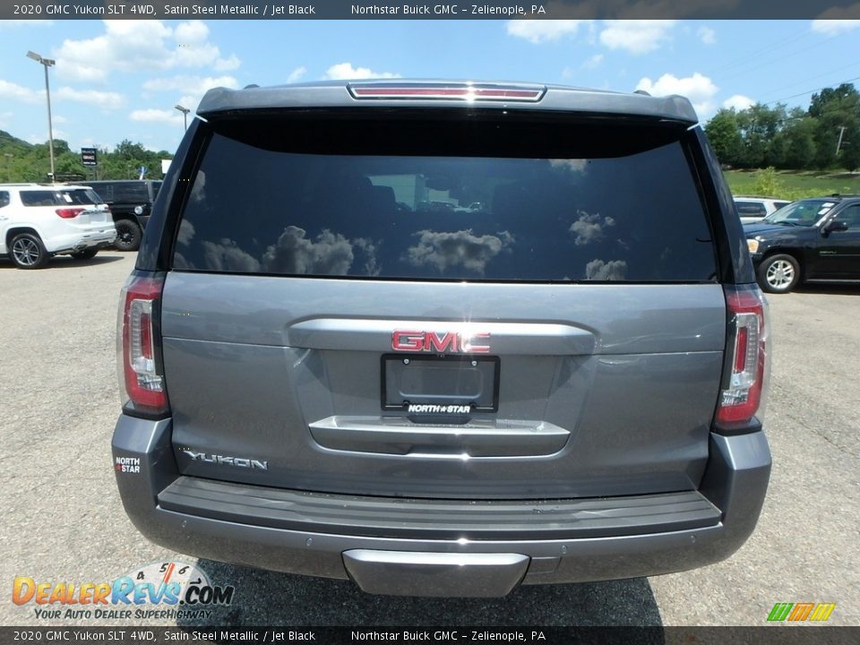 2020 GMC Yukon SLT 4WD Satin Steel Metallic / Jet Black Photo #6