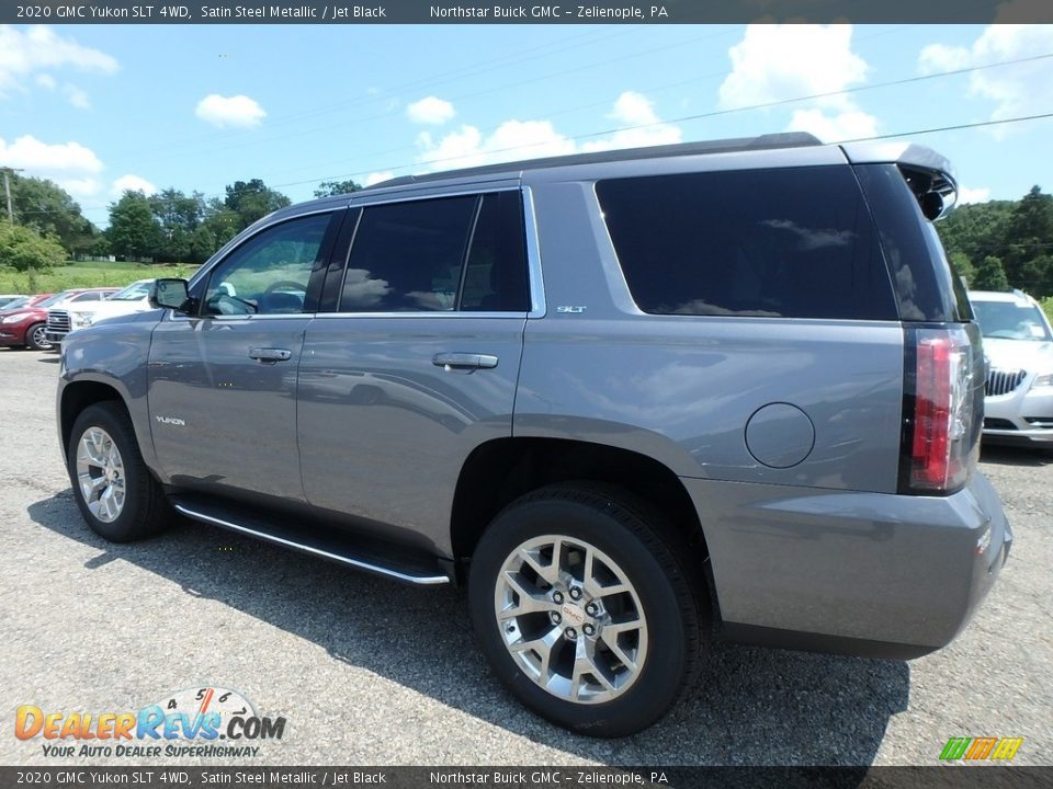 2020 GMC Yukon SLT 4WD Satin Steel Metallic / Jet Black Photo #9