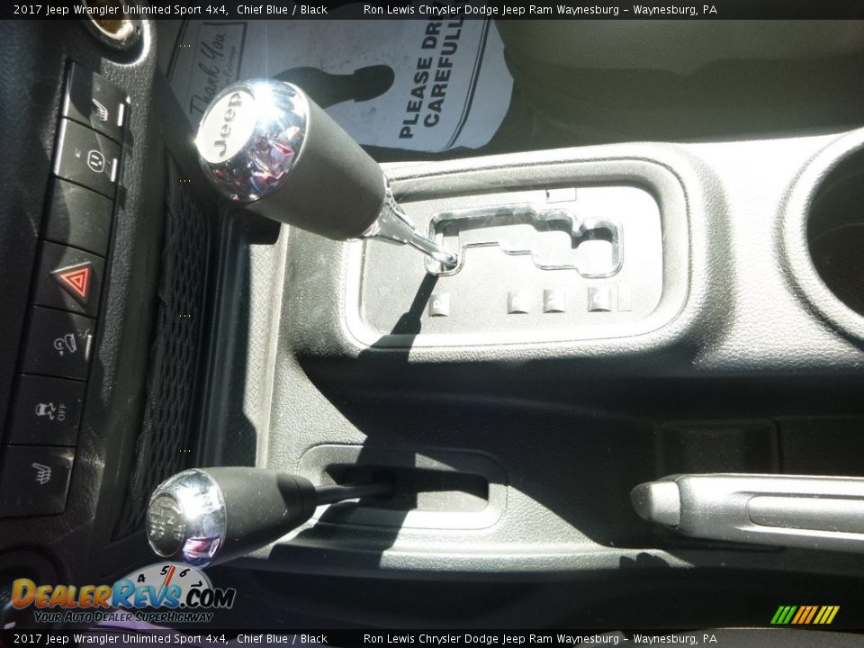 2017 Jeep Wrangler Unlimited Sport 4x4 Chief Blue / Black Photo #20