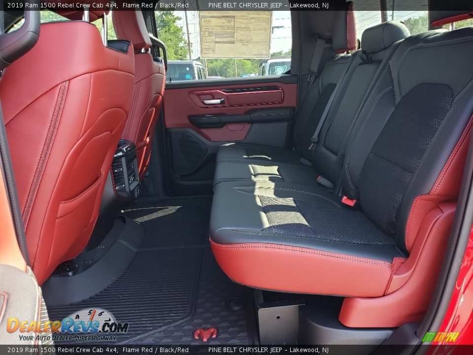 2019 Ram 1500 Rebel Crew Cab 4x4 Flame Red / Black/Red Photo #6