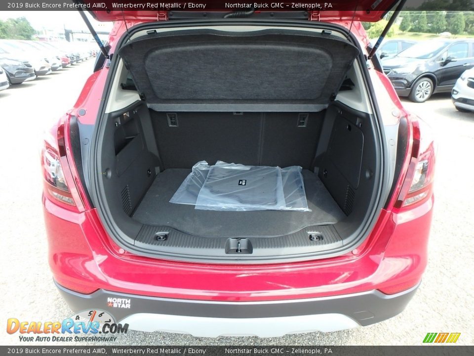 2019 Buick Encore Preferred AWD Winterberry Red Metallic / Ebony Photo #7