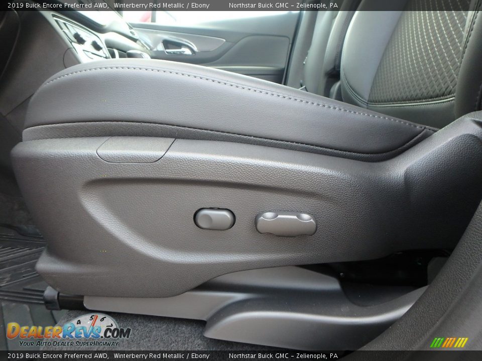 2019 Buick Encore Preferred AWD Winterberry Red Metallic / Ebony Photo #12