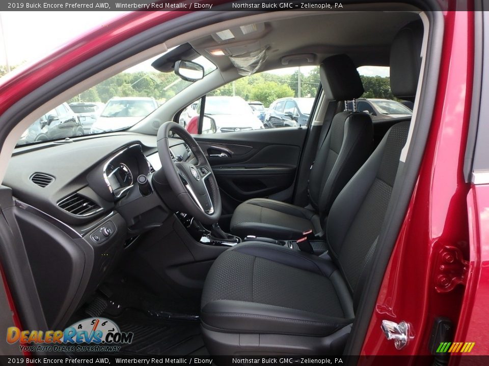 2019 Buick Encore Preferred AWD Winterberry Red Metallic / Ebony Photo #13