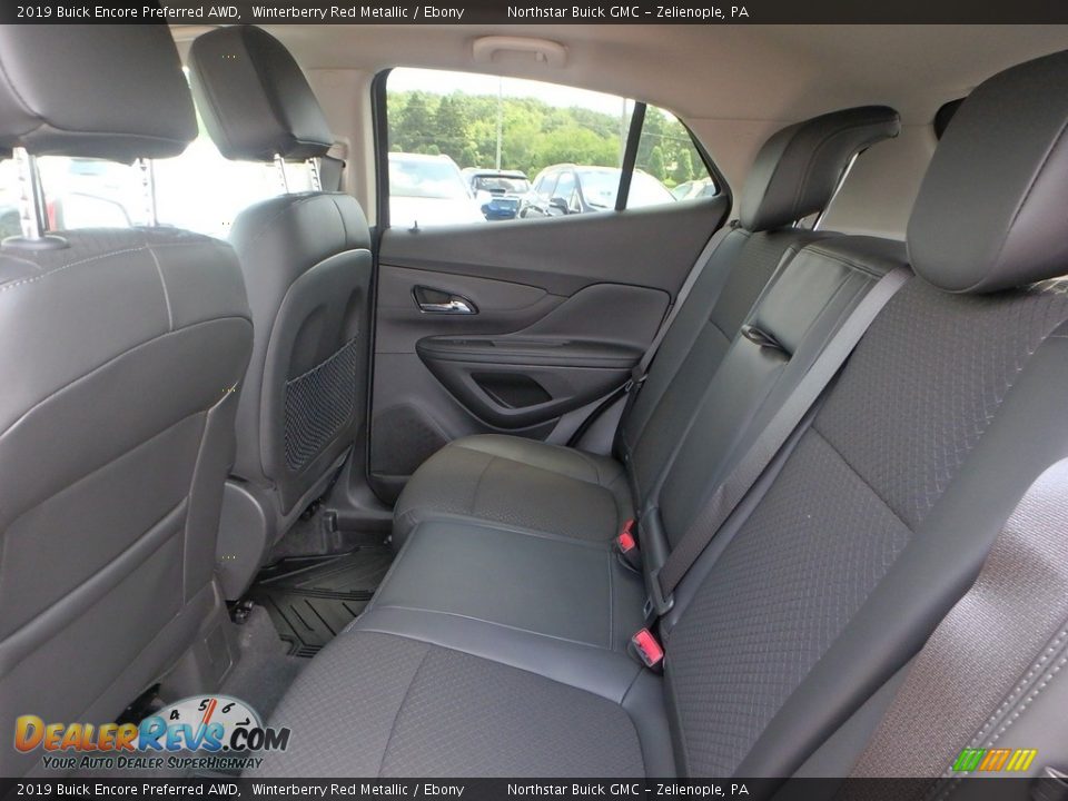 2019 Buick Encore Preferred AWD Winterberry Red Metallic / Ebony Photo #14