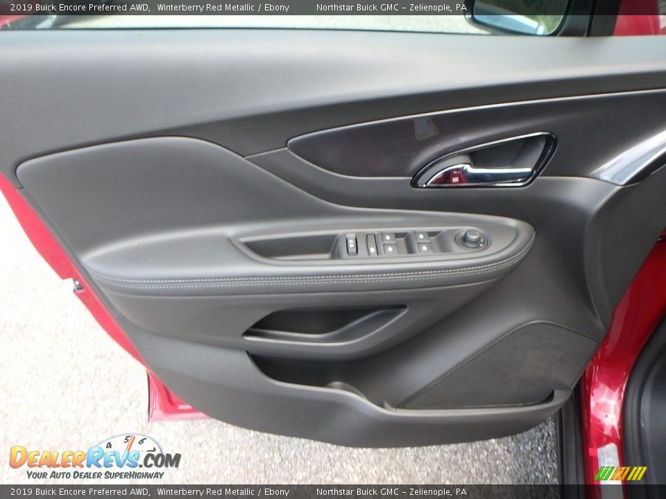 2019 Buick Encore Preferred AWD Winterberry Red Metallic / Ebony Photo #16