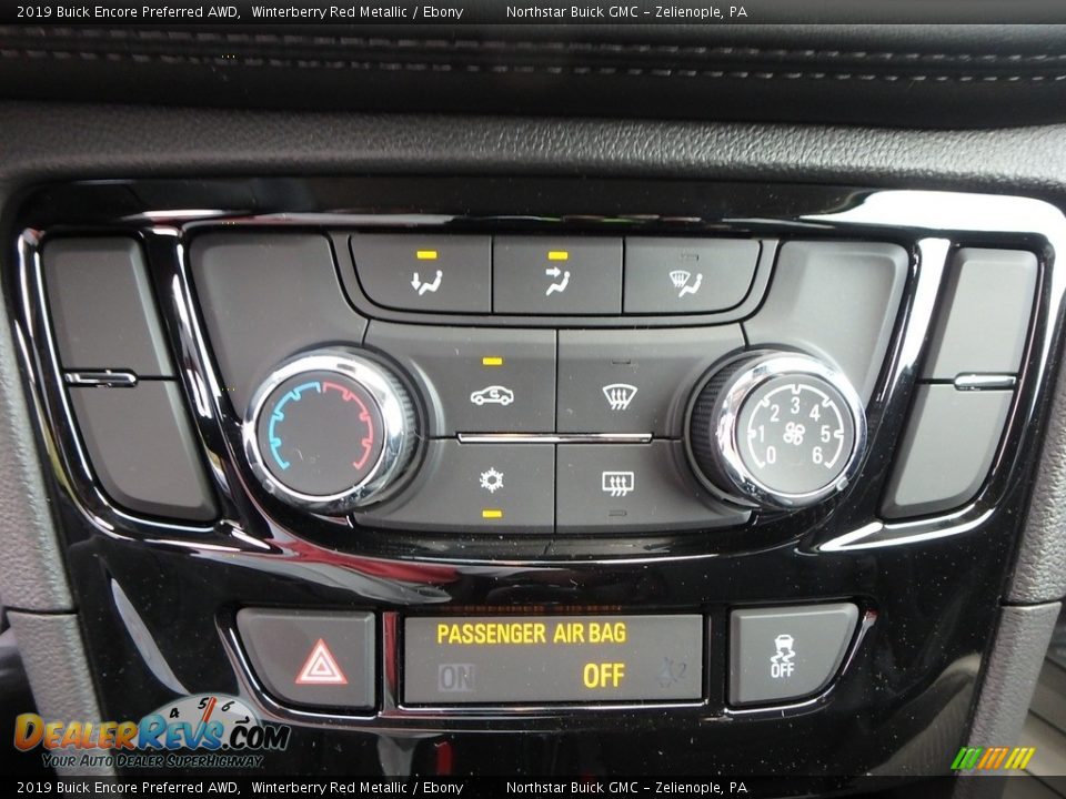 2019 Buick Encore Preferred AWD Winterberry Red Metallic / Ebony Photo #19