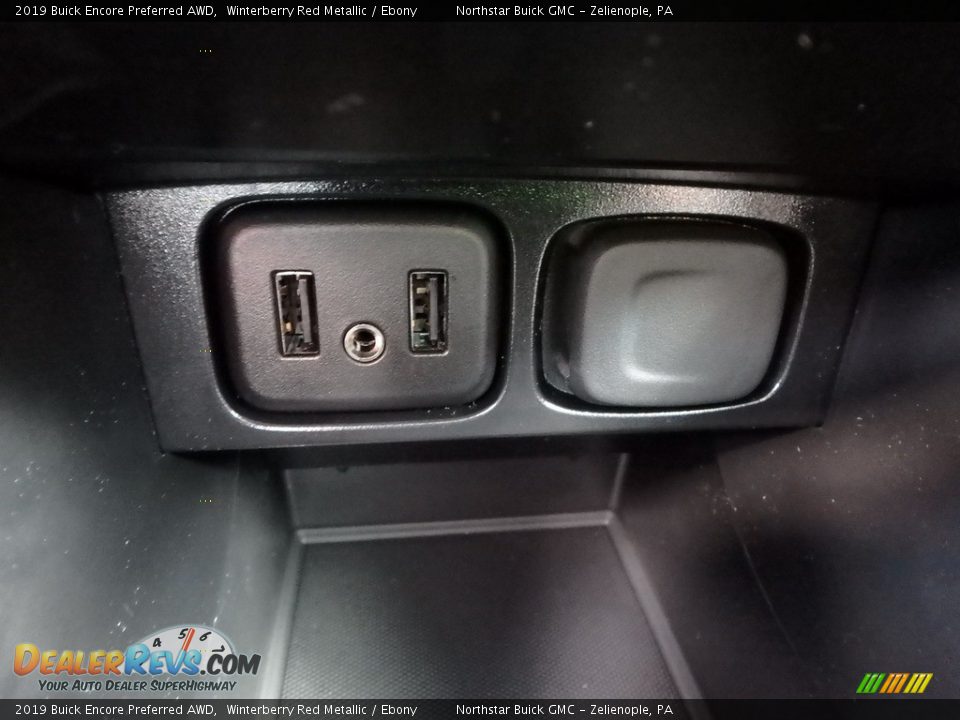 2019 Buick Encore Preferred AWD Winterberry Red Metallic / Ebony Photo #20