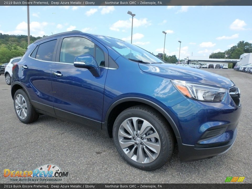 2019 Buick Encore Preferred Deep Azure Metallic / Ebony Photo #3