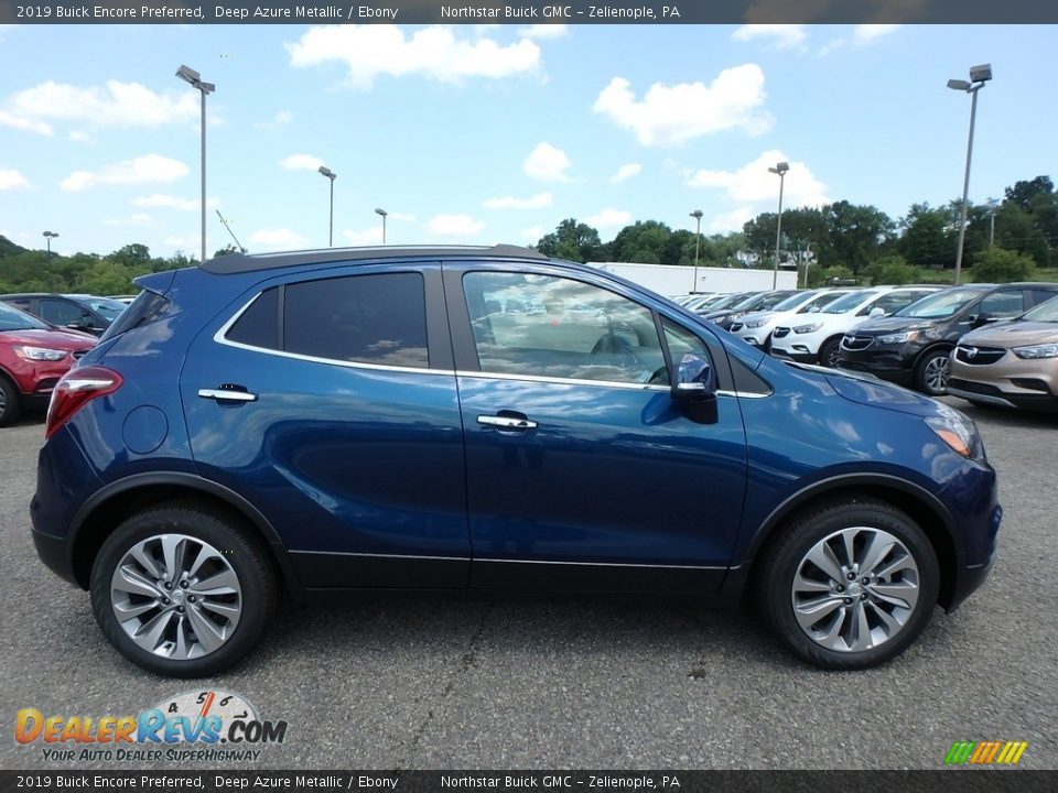 2019 Buick Encore Preferred Deep Azure Metallic / Ebony Photo #4