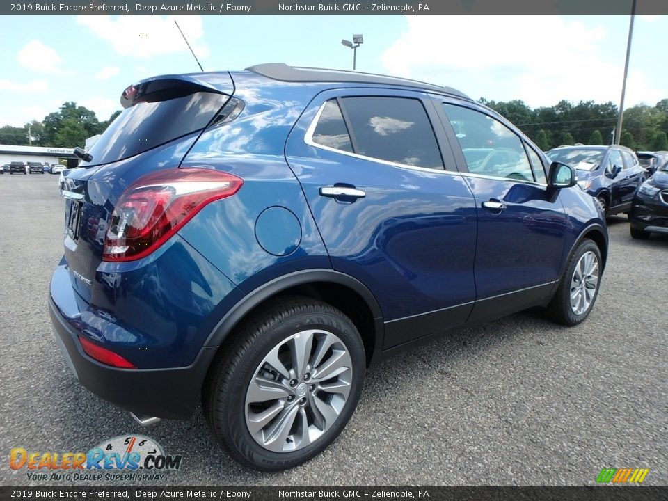 2019 Buick Encore Preferred Deep Azure Metallic / Ebony Photo #5