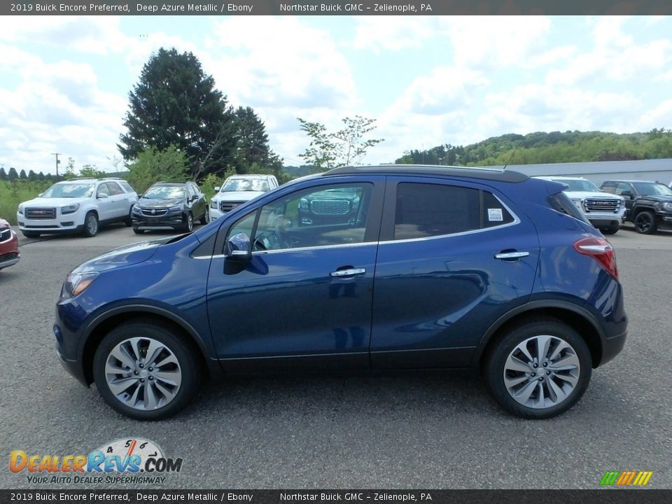 2019 Buick Encore Preferred Deep Azure Metallic / Ebony Photo #9