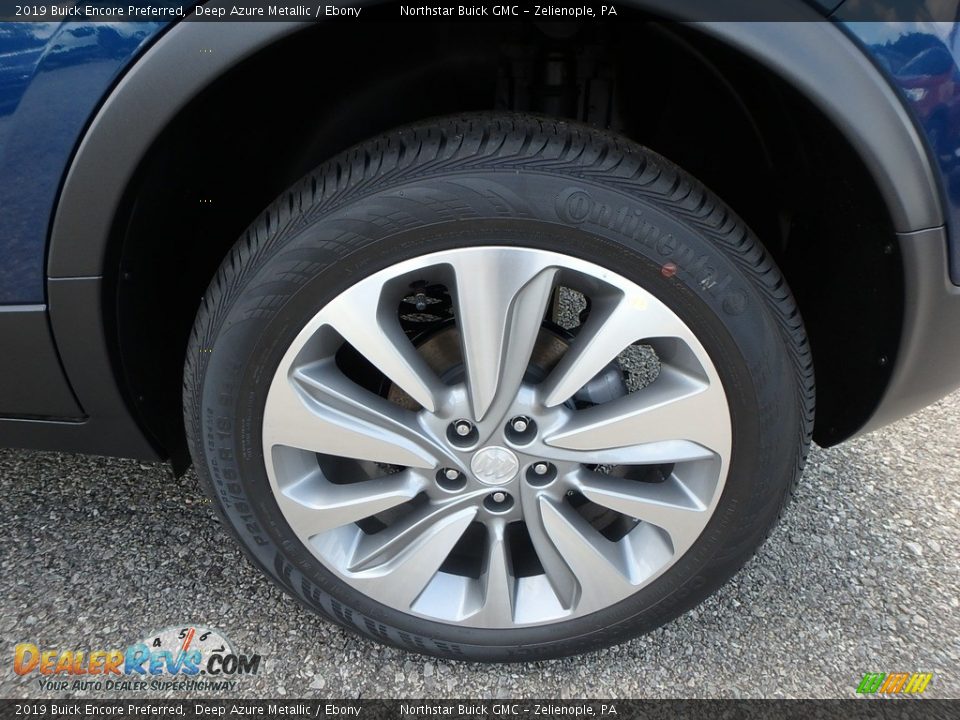 2019 Buick Encore Preferred Deep Azure Metallic / Ebony Photo #10