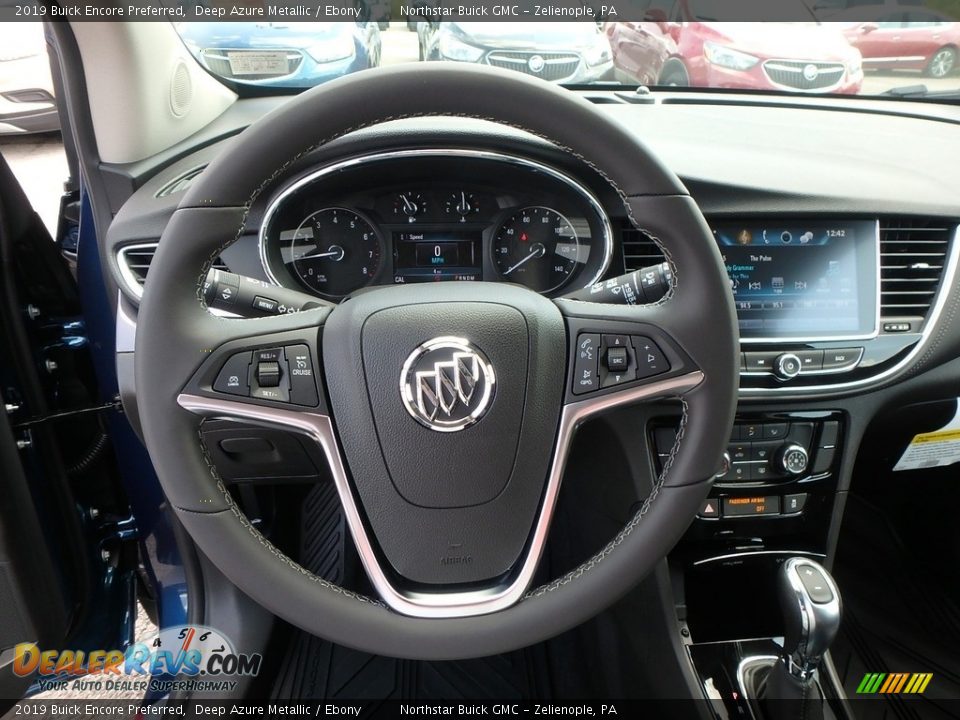2019 Buick Encore Preferred Deep Azure Metallic / Ebony Photo #17