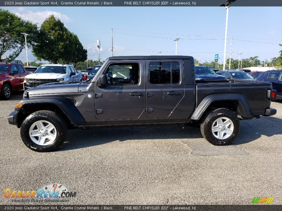 Granite Crystal Metallic 2020 Jeep Gladiator Sport 4x4 Photo #3