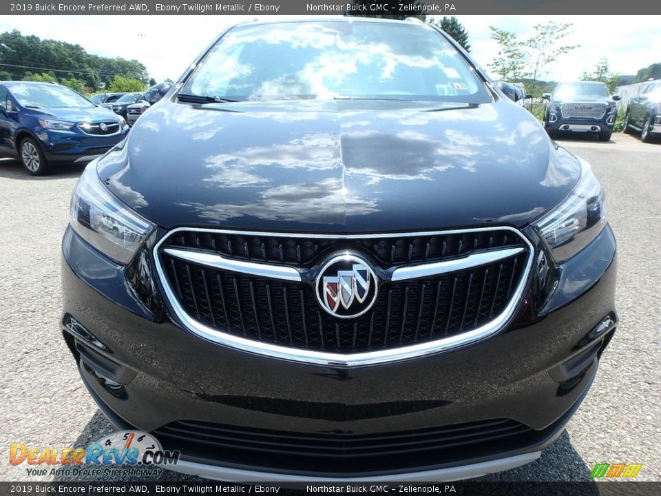 2019 Buick Encore Preferred AWD Ebony Twilight Metallic / Ebony Photo #2