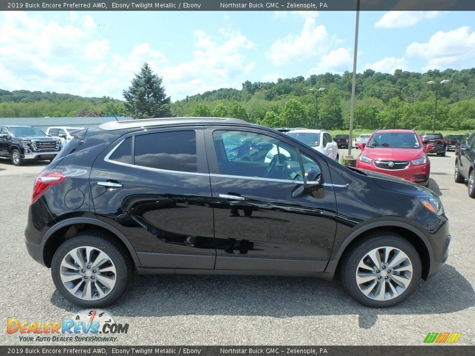 2019 Buick Encore Preferred AWD Ebony Twilight Metallic / Ebony Photo #4