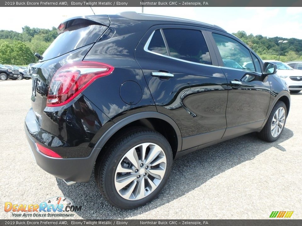 2019 Buick Encore Preferred AWD Ebony Twilight Metallic / Ebony Photo #5