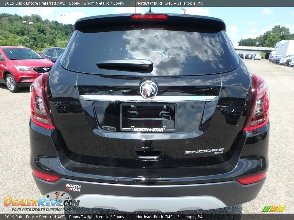 2019 Buick Encore Preferred AWD Ebony Twilight Metallic / Ebony Photo #6