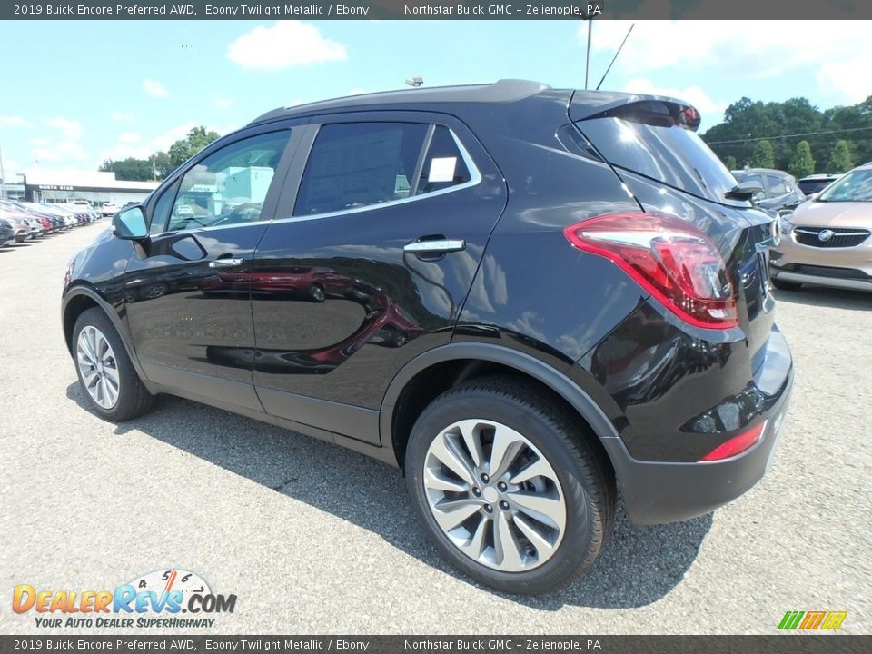 2019 Buick Encore Preferred AWD Ebony Twilight Metallic / Ebony Photo #8