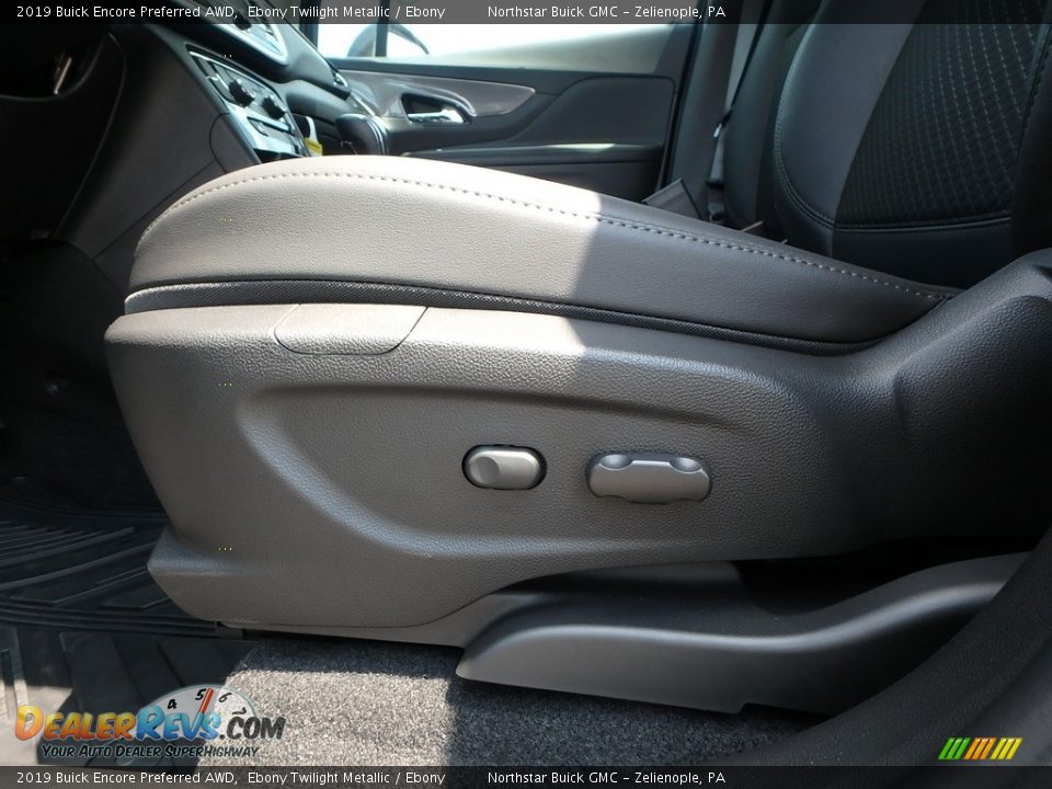 2019 Buick Encore Preferred AWD Ebony Twilight Metallic / Ebony Photo #12