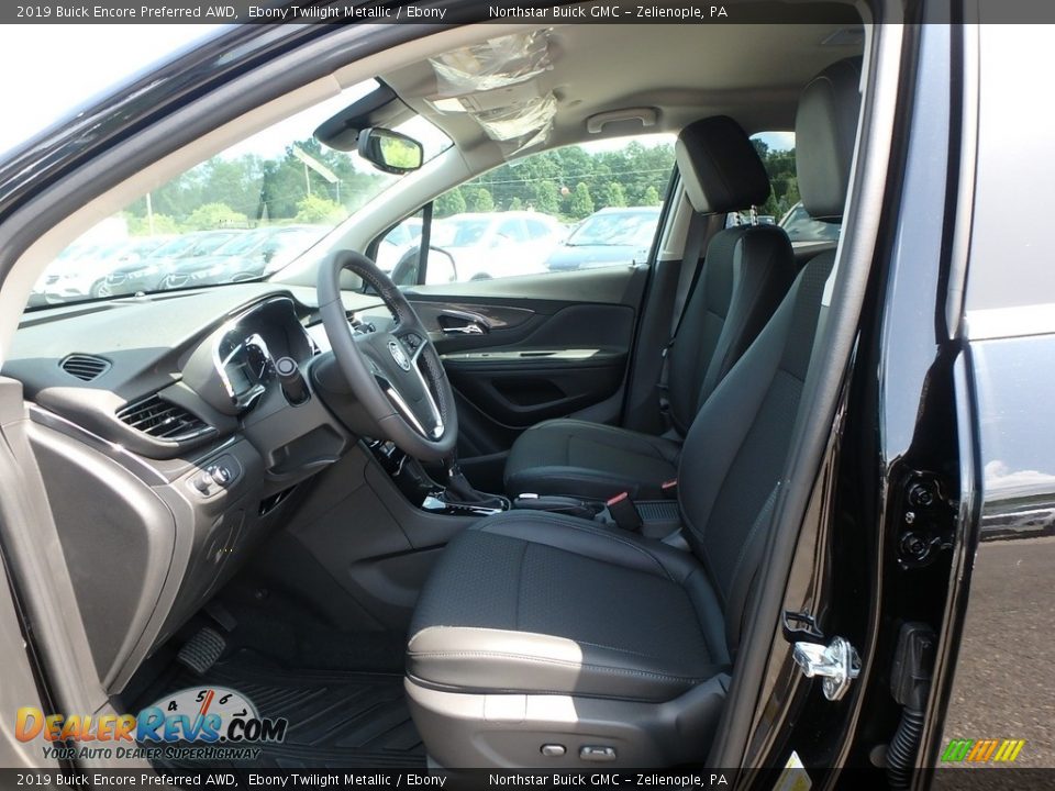 2019 Buick Encore Preferred AWD Ebony Twilight Metallic / Ebony Photo #13