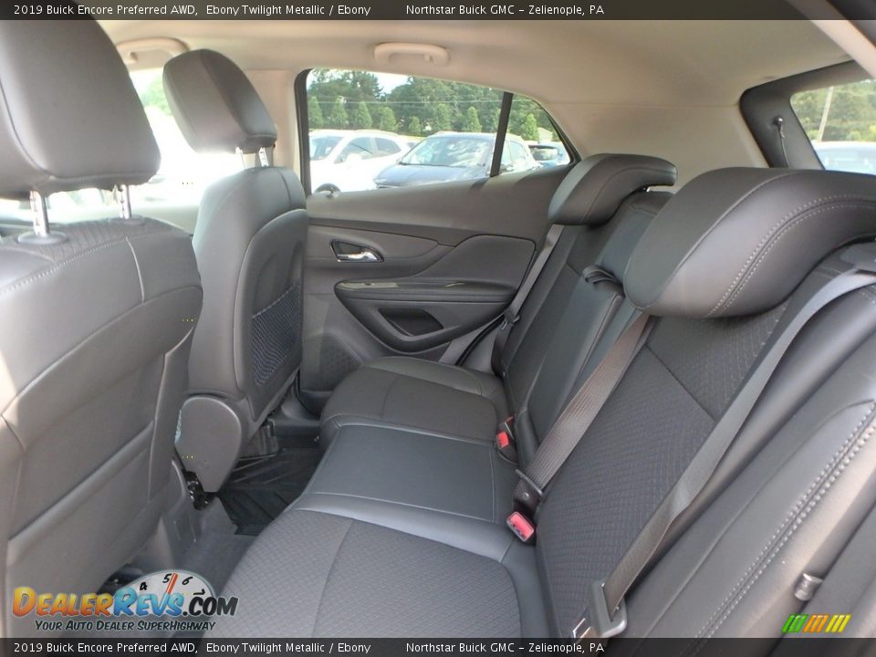 2019 Buick Encore Preferred AWD Ebony Twilight Metallic / Ebony Photo #14