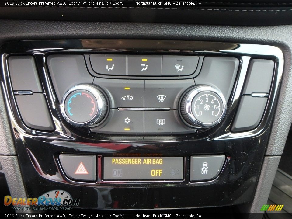 2019 Buick Encore Preferred AWD Ebony Twilight Metallic / Ebony Photo #19