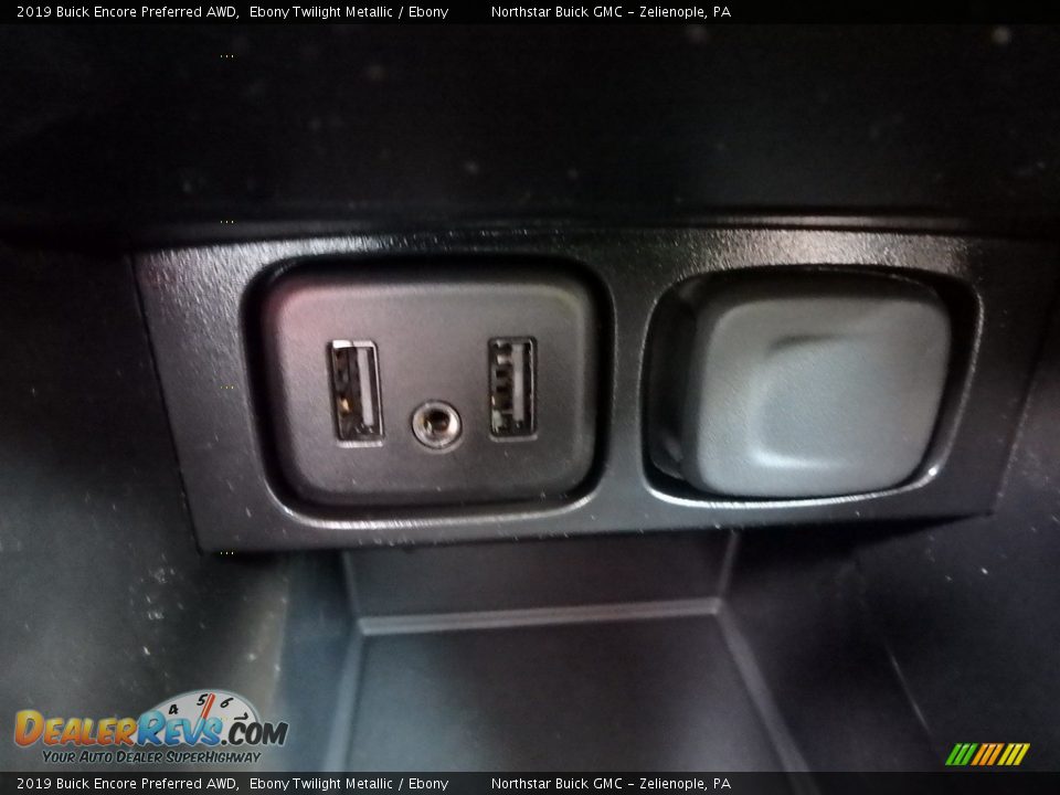 2019 Buick Encore Preferred AWD Ebony Twilight Metallic / Ebony Photo #20