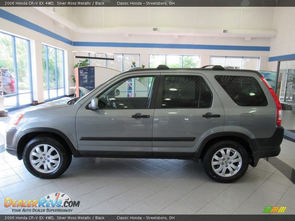 2006 Honda CR-V EX 4WD Silver Moss Metallic / Black Photo #2