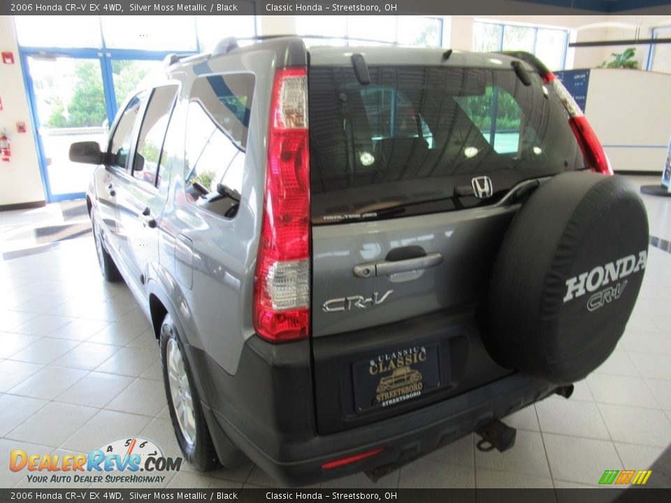 2006 Honda CR-V EX 4WD Silver Moss Metallic / Black Photo #3