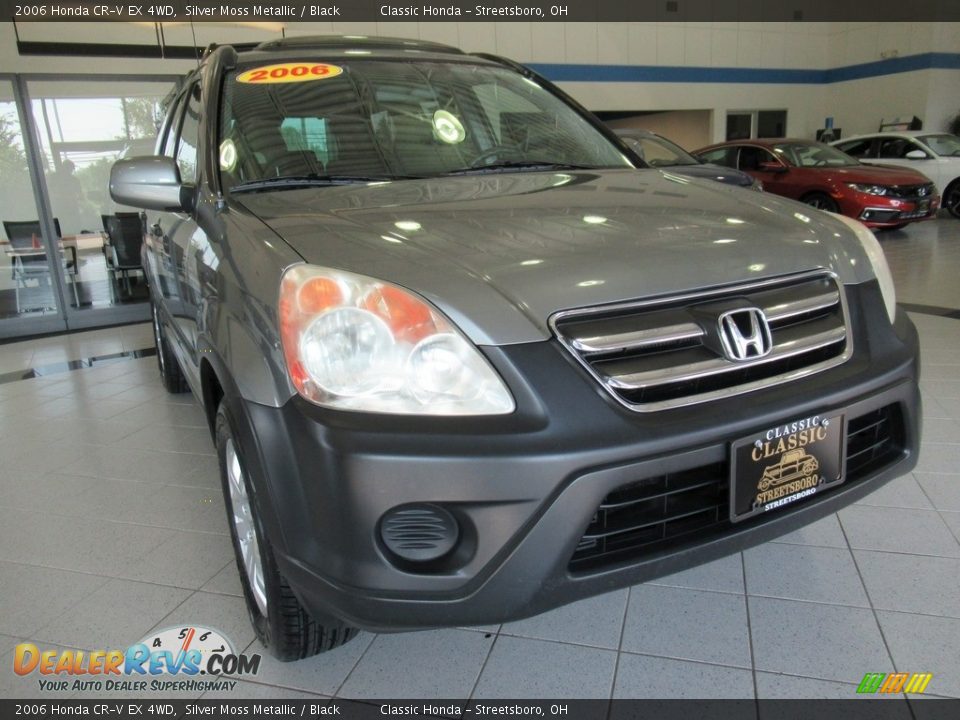 2006 Honda CR-V EX 4WD Silver Moss Metallic / Black Photo #6