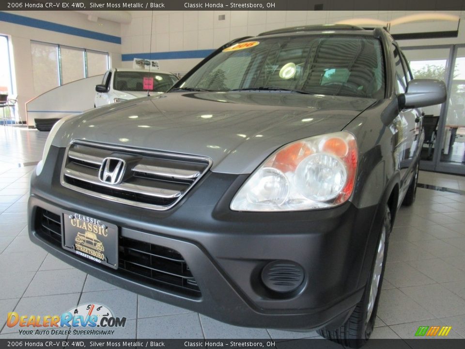 2006 Honda CR-V EX 4WD Silver Moss Metallic / Black Photo #7