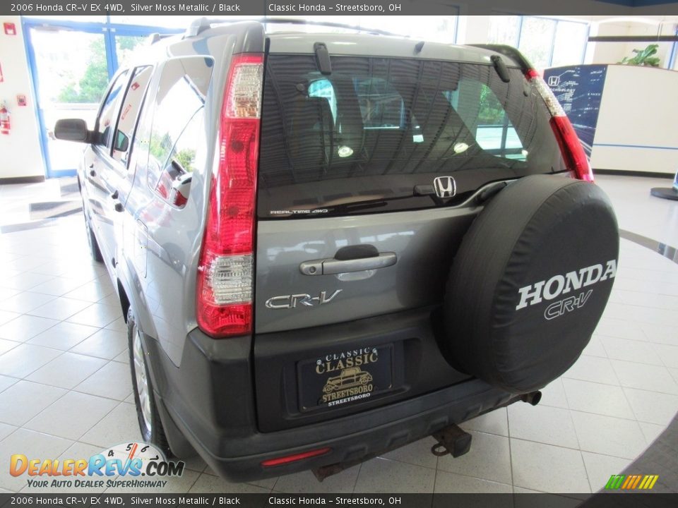 2006 Honda CR-V EX 4WD Silver Moss Metallic / Black Photo #9