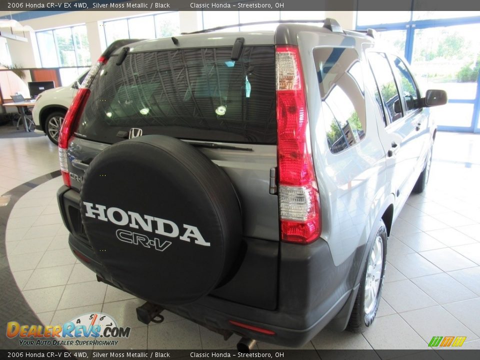 2006 Honda CR-V EX 4WD Silver Moss Metallic / Black Photo #10