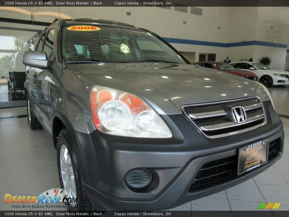 2006 Honda CR-V EX 4WD Silver Moss Metallic / Black Photo #12