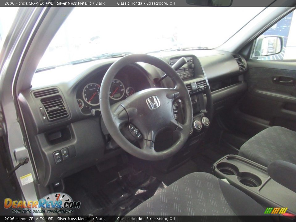 2006 Honda CR-V EX 4WD Silver Moss Metallic / Black Photo #15