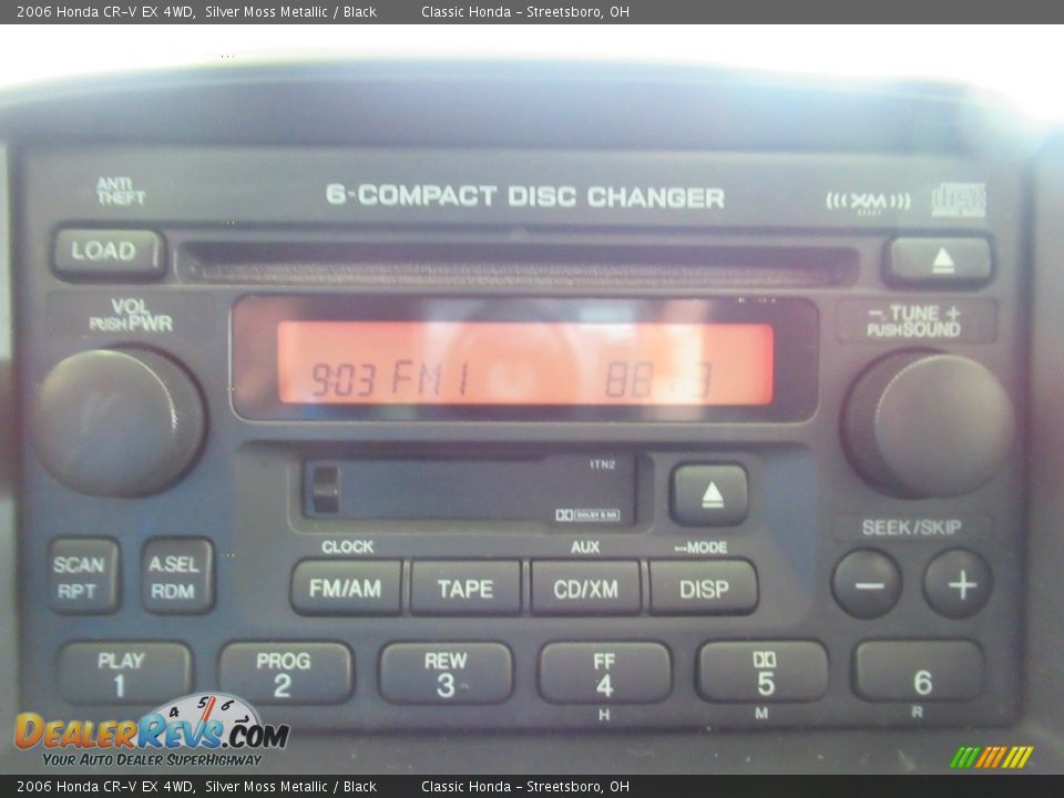 2006 Honda CR-V EX 4WD Silver Moss Metallic / Black Photo #25