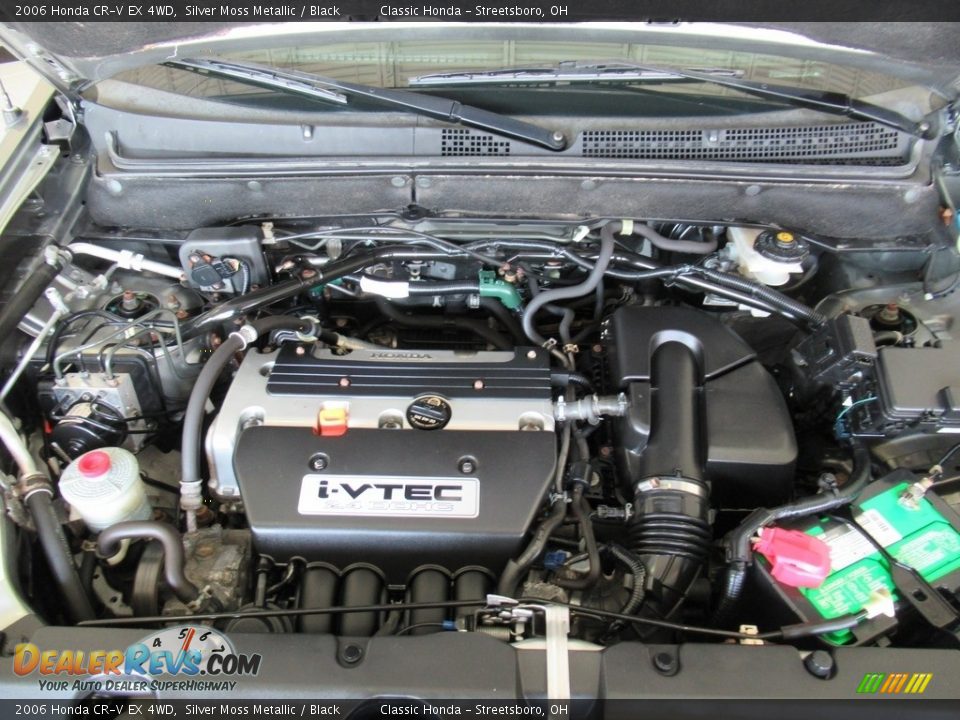 2006 Honda CR-V EX 4WD Silver Moss Metallic / Black Photo #33