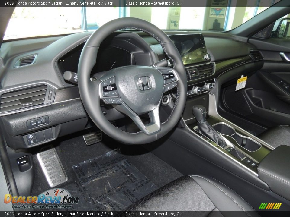 2019 Honda Accord Sport Sedan Lunar Silver Metallic / Black Photo #11