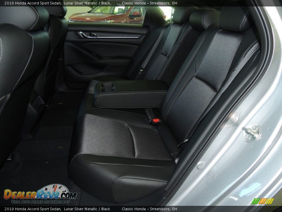 2019 Honda Accord Sport Sedan Lunar Silver Metallic / Black Photo #13