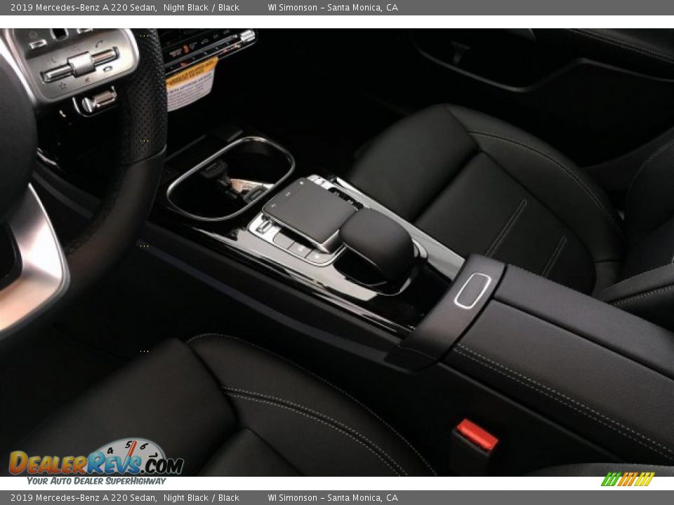 2019 Mercedes-Benz A 220 Sedan Night Black / Black Photo #7